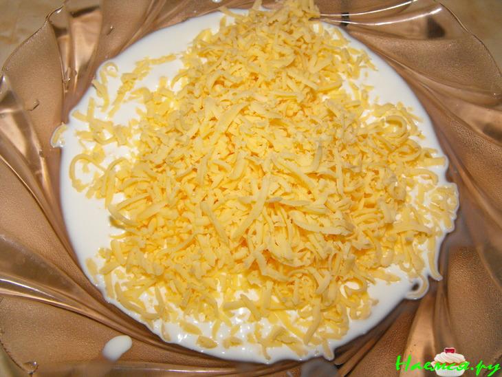 Картофельные стаканчики с морепродуктами Картофельные стаканчики с морепродуктами