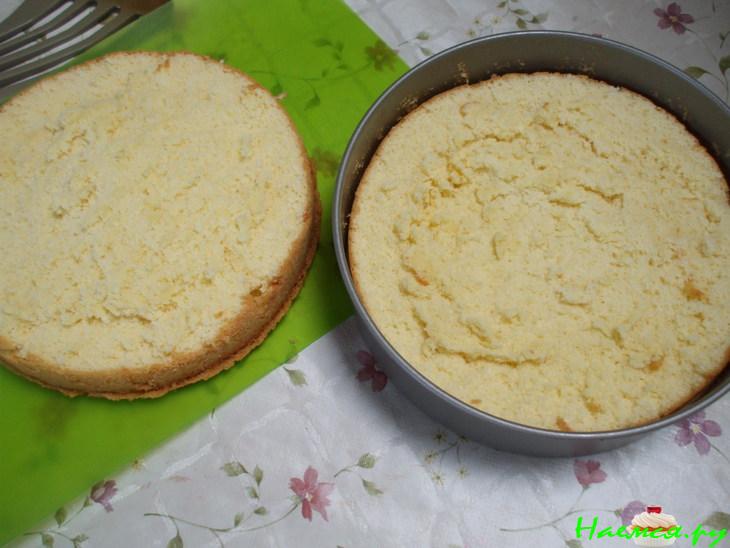 Торт "Птичье молоко" с суфле