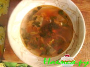 Суп с кальмаром "Я ху(д)ею!!"