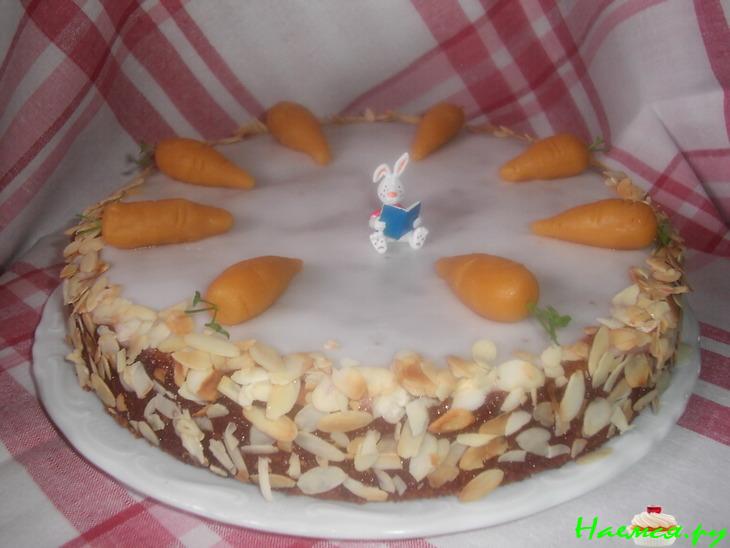 Морковно-ореховый пирог Морковно-ореховый пирог