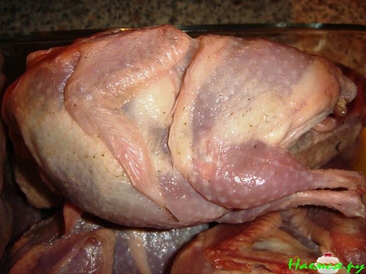 Перепелки на шампурах