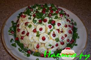Салат праздничный "Шарлотка"