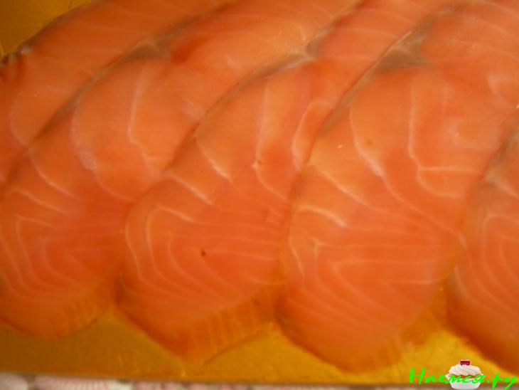 Закуска из семги Закуска из семги