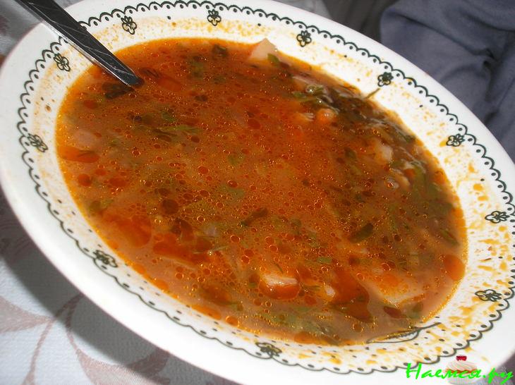 Борщ из рыбы