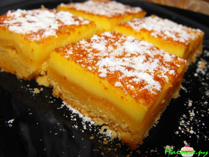 Апельсиновые квадратики