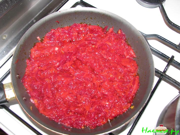 Борщ по-домашнему