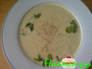 Холодный суп из цуккини и яблок