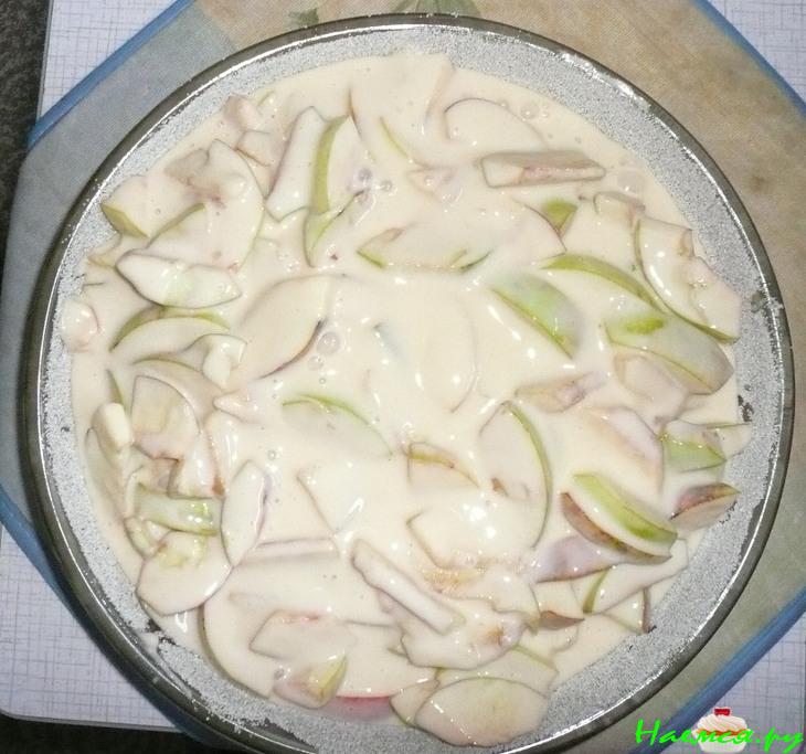 Быстрый яблочный пирог (вариант) Быстрый яблочный пирог (вариант)