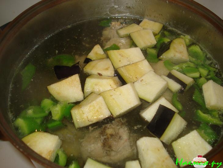 Густой суп-лапша /почти Лагман/