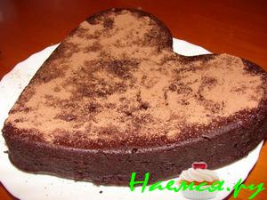 Шоколадный кекс-суфле