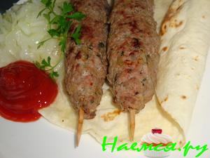 Люля-кебаб из духовки