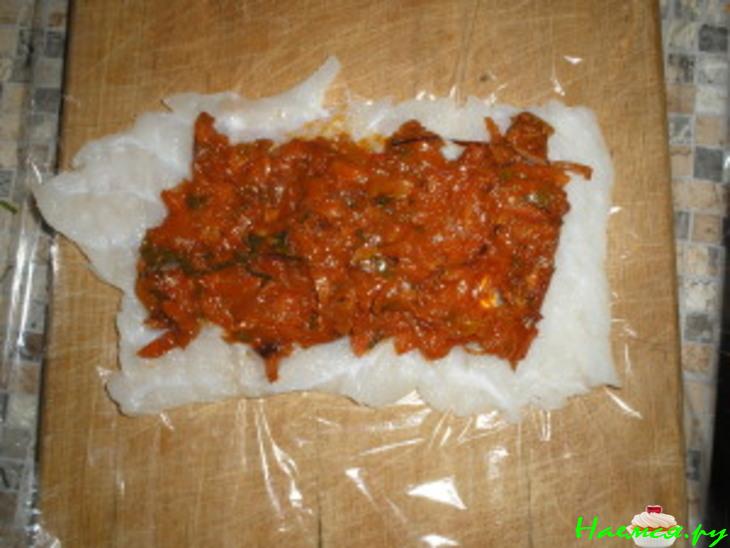 Треска с маринадом