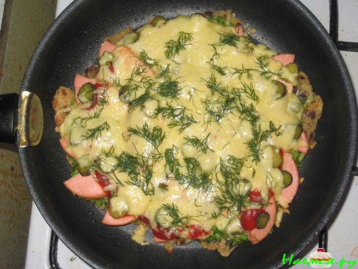 Пицца-основа (белый хлеб,молоко,яйцо)