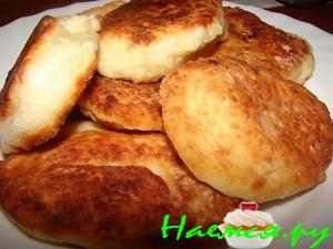 Сырники с начинкой из киви