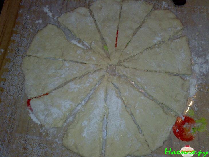 Рогалики с шоколадом Рогалики с шоколадом