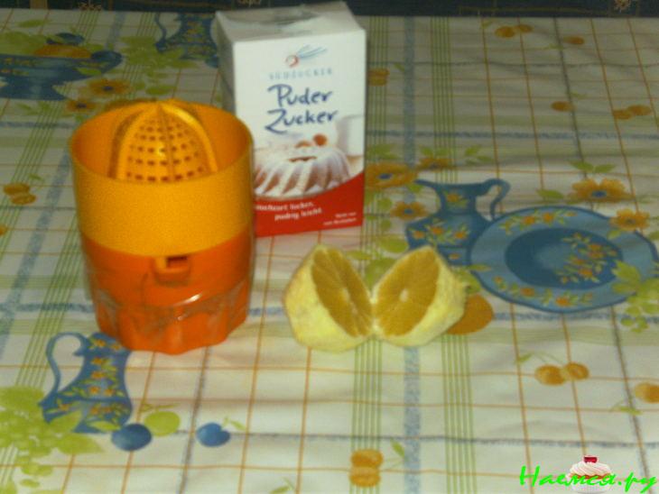 Лимонный бисквит