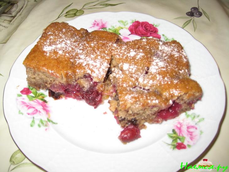 Медовый пирог с начинкой (постный)