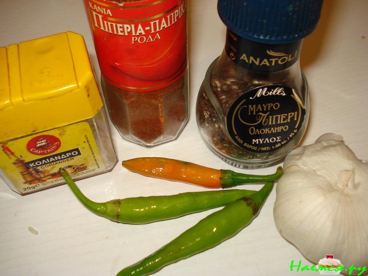 Острый чесночный супчик /вариант/