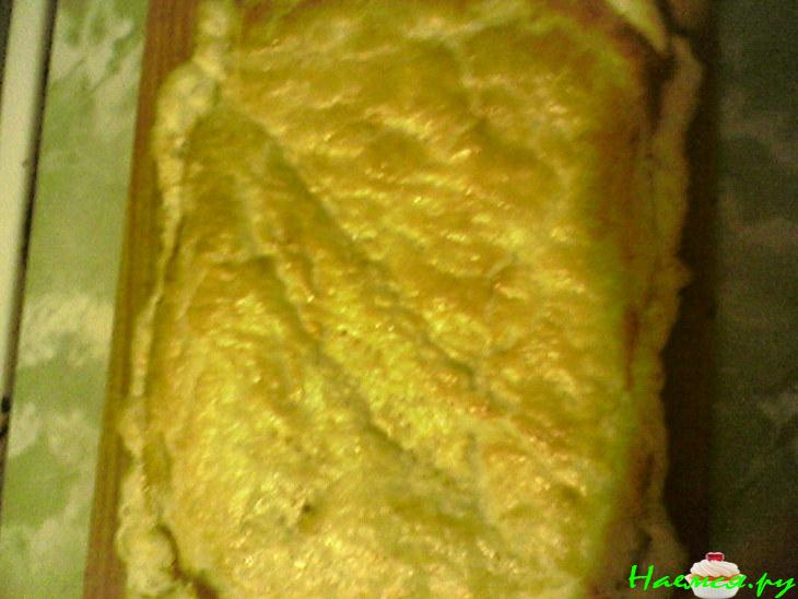 Слоеный пирог с печенью