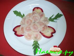 Карпаччо из гребешка