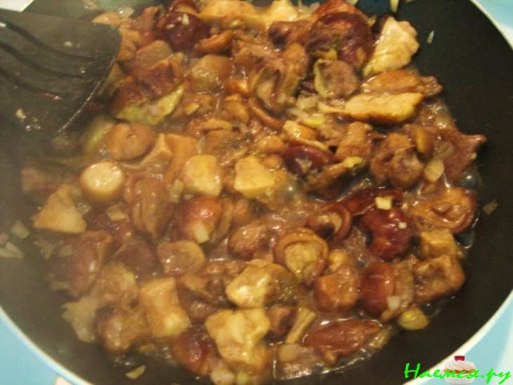 Бархатный грибной суп