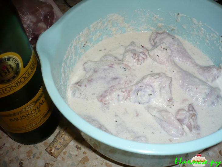 Курочка в луковом маринаде