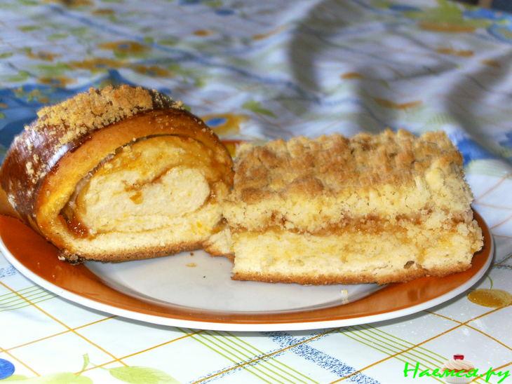 Пирог с посыпкой