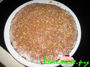 Торт "Наслаждение" со сгущенкой и шоколадом