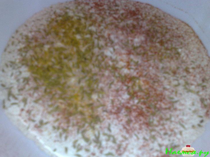 Индийские лепешки с зеленью