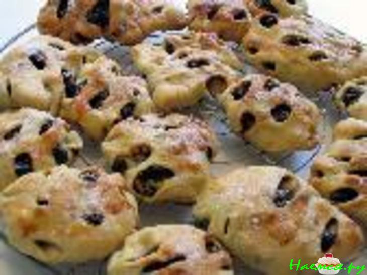 Выпечка к чаю с цитрусом и смородиной