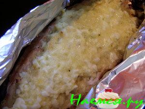 Горбуша в фольге