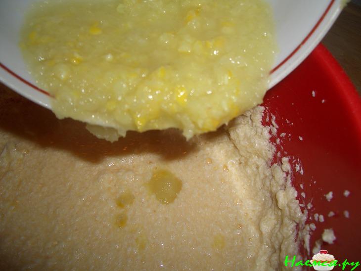 Лимонный ванильный кекс