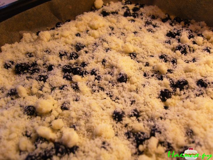 Черничный пирог