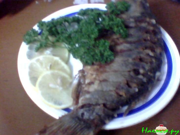 Карась в луковой шубке