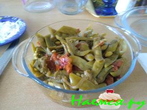 Стручковая фасоль в оливковом маслеце