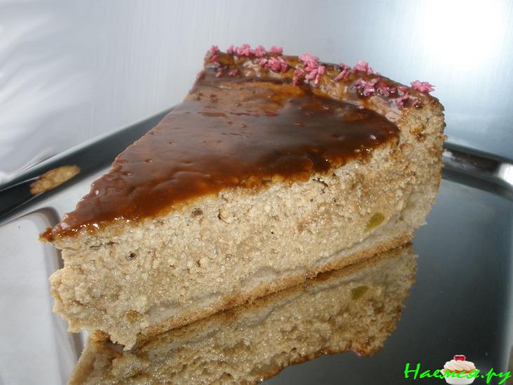 Творожный торт со вкусом кофе