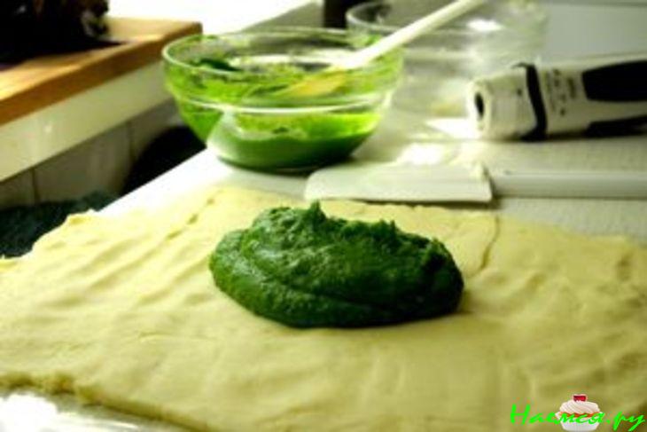 Картофельно-шпинатное пюре  