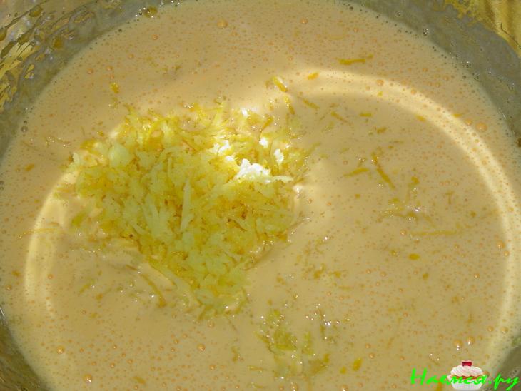 Лимонное семифредо (замороженный десерт)