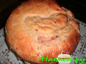 Булка формовая с вареньем