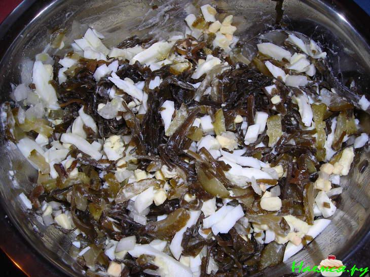 Салат из морской капусты