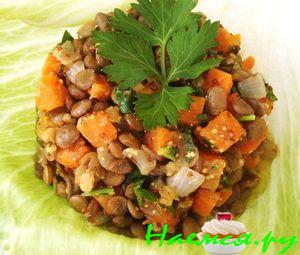 Чечевичный салат