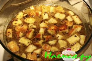 Панир Масала (Жаренные сырные кубики с пряностями)