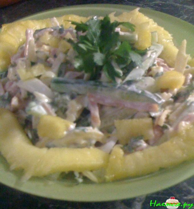 Салат "Соломка" (мясной)