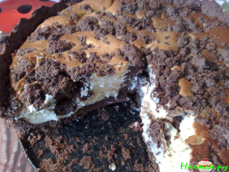 "Творожно-шоколадный торт"