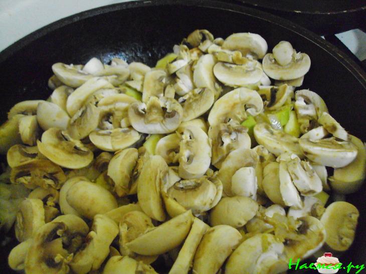 Баклажаны с грибами и тмином Баклажаны с грибами и тмином
