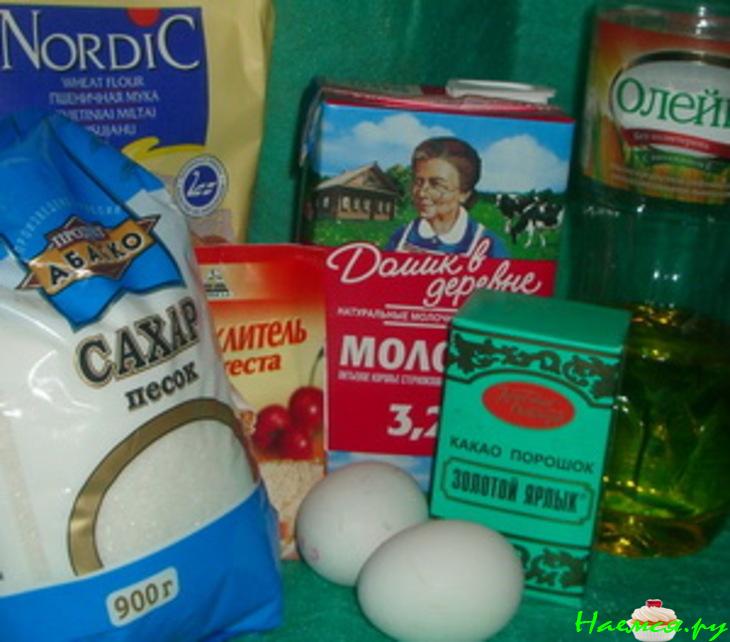 Торт "Шоколад на кипятке"