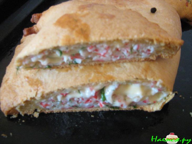 Пирожки «Крабики» и пирог "Краб" (Вариант начинки)