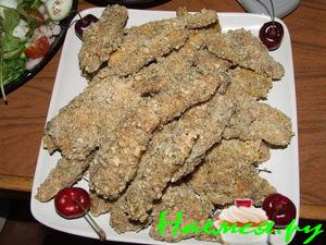 Хрустящие куриные палочки