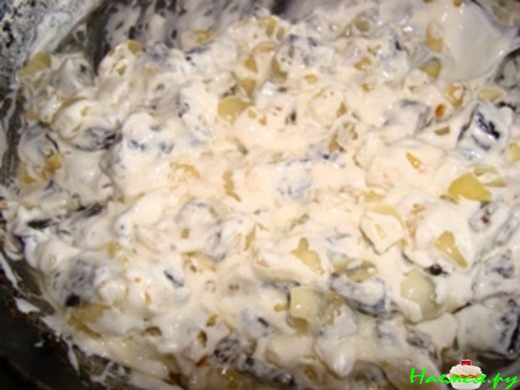 Ребрышки фаршированные с черносливом