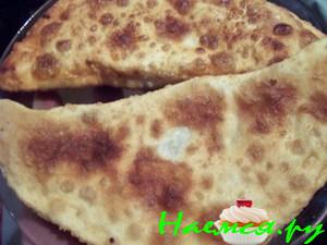 Чебуреки постные